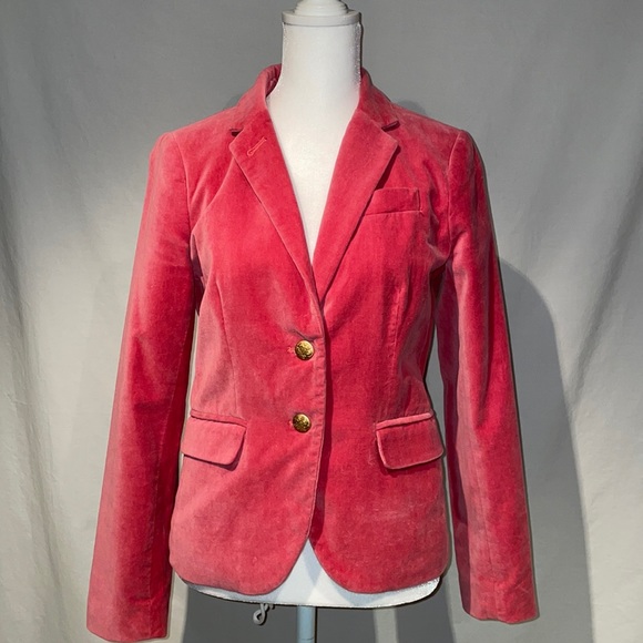 J. Crew Jackets & Blazers - J. Crew SchoolBoy Blazer Hot Pink!